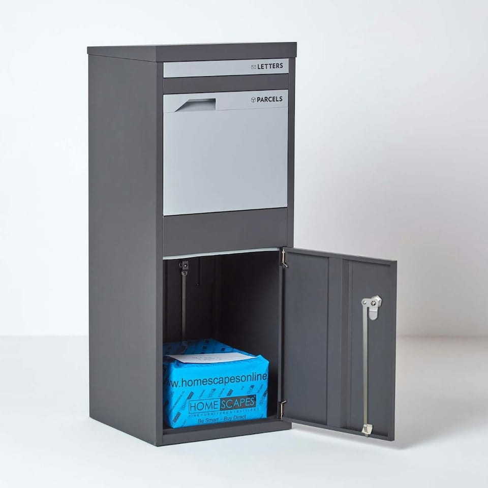 image 1 of SMART PARCEL BOX® Large Front & Rear Access Dark Grey Grey