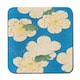 image 3 of Set Of 12 Placemats And Coasters With Designer Artwork And Wood Bottom