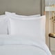 image 6 of Liddell 400 Thread Count Egyptian Cotton Duvet set Super King White