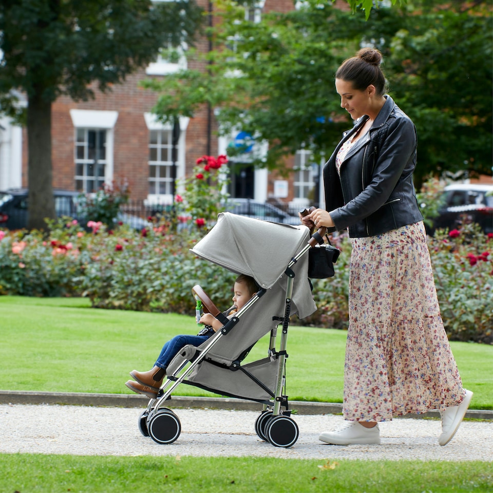 image 1 of Discovery Max Pushchair - 6 Months to 22kg (Approx. 4 Years*), Lightweight & Compact, UPF 50+ Hood, Luxury Footmuff, Cup Holder & Rain Cover (Dusky Pink)