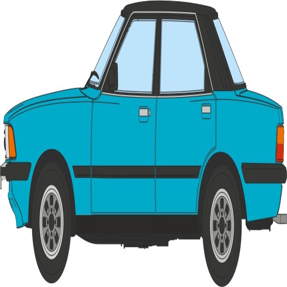 Oxford Diecast Ford Cortina Mk5 Cosmos Blue