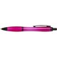 image 3 of Floso Nash Contrast Detail Plastic Ballpoint Pen | Pink | Magenta | One Size | 1