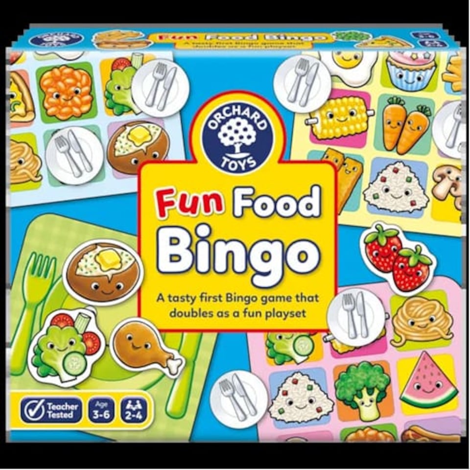 image 1 of FUN FOOD BINGO