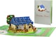 image 4 of House and Garden 3D Pop Up Greeting Card for New Home or Housewarming