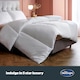 image 2 of Silentnight Luxury Hotel Collection 13.5 Tog Duvet, Soft Cover, Hypoallergenic, Made in the UK, Super King White | Super King