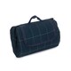 image 1 of Luxury Blue Tweed Picnic Blanket | Blue | Blue