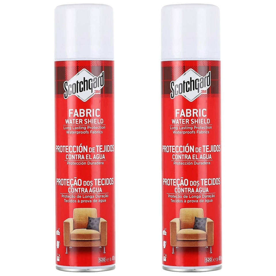 image 1 of 2 x Scotchgard Fabric Clothing Water Shield Repellent Waterproof Spray 400ml
