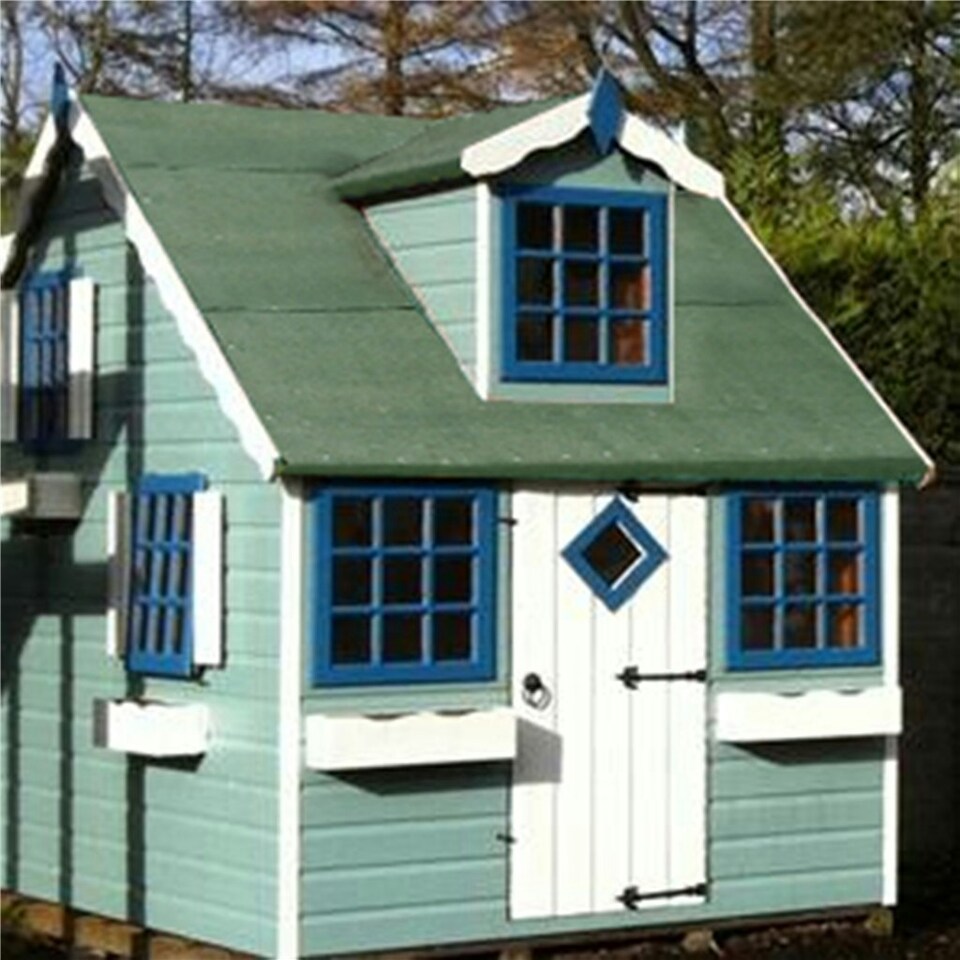 image 1 of 6 x 8 (2.39m x 1.79m) - Cottage Playhouse - 12mm Tongue and Groove