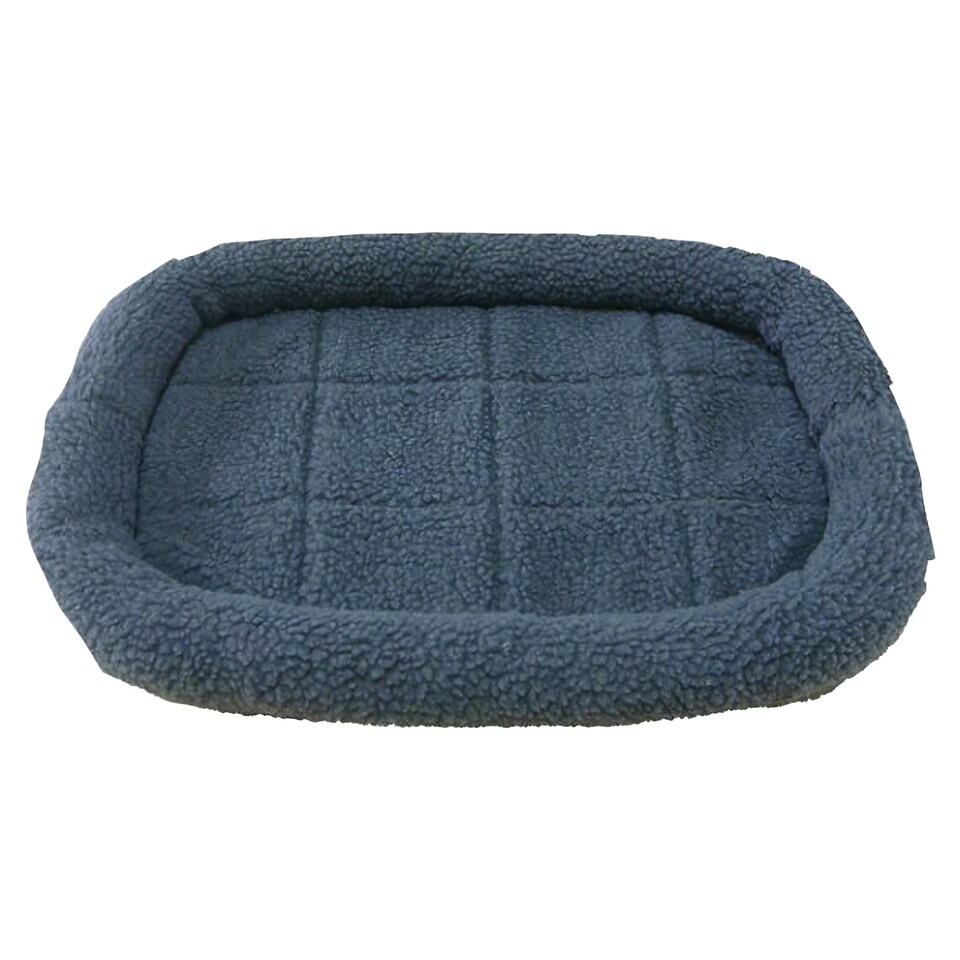 image 1 of HugglePets Sheepskin Washable Pet Bed | Grey | XXL
