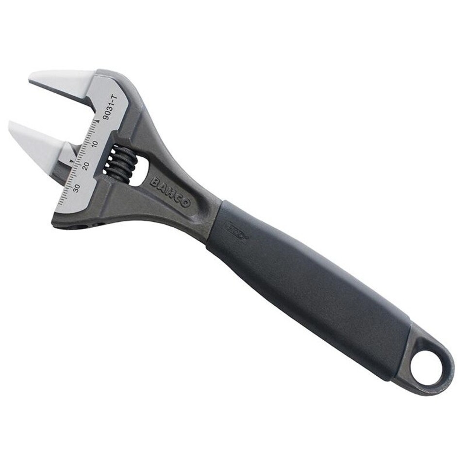 Bahco Ergo 90 Adjustable Wrench Slim Jaw - Multi Colour - 200mm (8in)