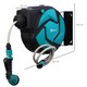 image 3 of DURHAND 10m Garden Hose Reel Wall Mounted Auto Rewind with 7 Patterns Spray Nozzle, Includes Wall Fixings