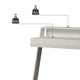 image 7 of Cowork Modern Desk Ancient White Wall Mounted With Drawer 94cm Wide White