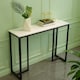 image 8 of Faux Marble Console Table Grey