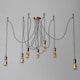 image 4 of BHS Laura Ceiling Pendant, Antique Copper