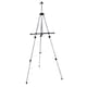 image 1 of 168cm Silver Portable Adjustable Aluminum Alloy Painting Stand Display Tripod Easel