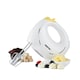 image 1 of GEEPAS 150W Hand Mixer, Electric Whisk - 7 Speed, White