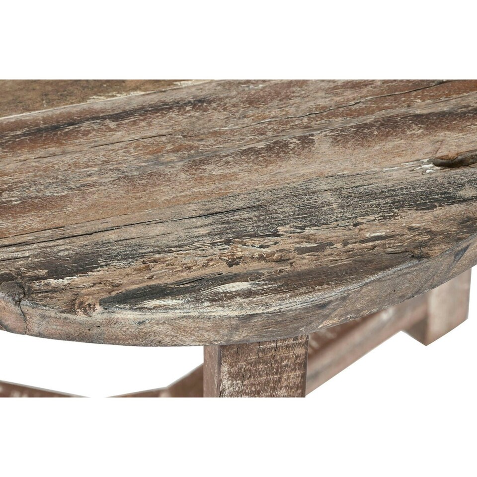 image 1 of Side table Home ESPRIT White Brown 45 x 45 x 45 cm N/A