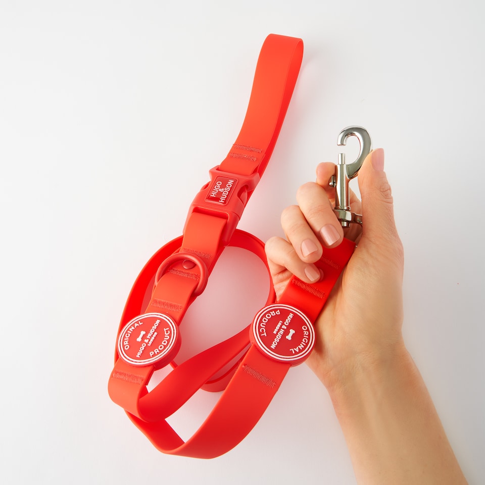 image 1 of Hugo & Hudson Red Waterproof Dog Lead