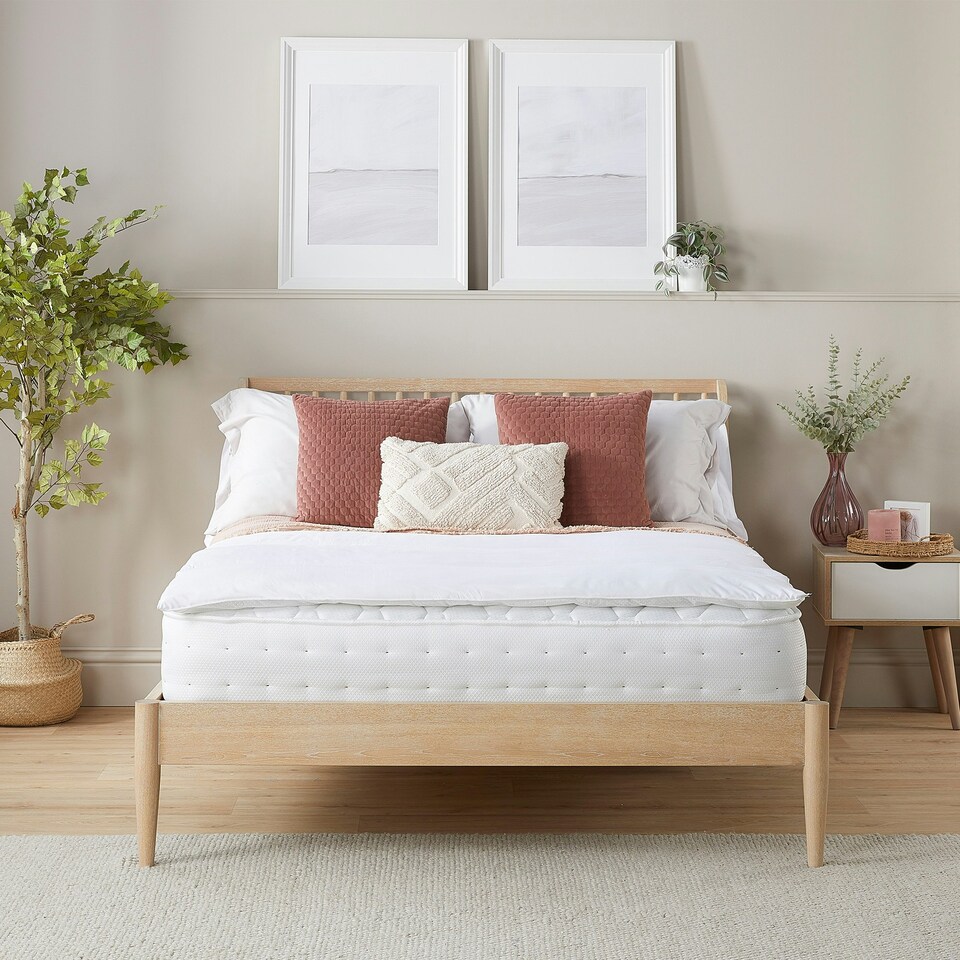 image 1 of Slumberdown Sleep Soundly Rebound Mattress Topper, King