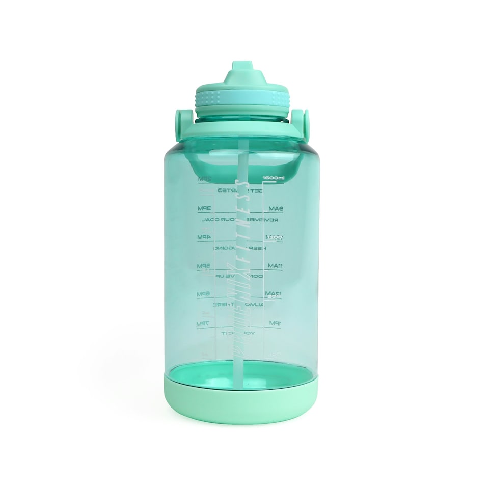 image 1 of Phoenix Fitness Motivational Water Bottle - Sage