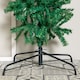 image 8 of 8ft (2.55m) Samuel Alexander Double Door Plain Green Christmas Tree Arch with 2000 Tips