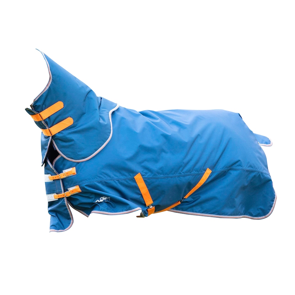 image 1 of Tempest Original Lite Horse Turnout Rug & Neck Cover Set | Blue | Teal | 6Ft | 1
