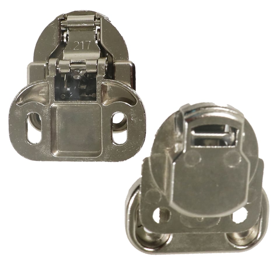 image 1 of SPARES2GO Integrated Door Hinge Fixing Kit for Candy CBD CBD4 CBD5 CBWD CBWM Washing Machine