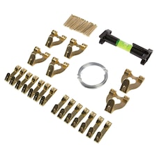 Blackspur Metal Picture Hanging Kit - Brass