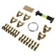 image 1 of Blackspur Metal Picture Hanging Kit - Brass