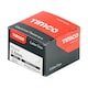 image 2 of Timco - Round Cable Clips - White (Size To fit 3.5mm - 100 Pieces)