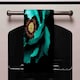 image 4 of Cyan Peony Flower (Kitchen Towel)