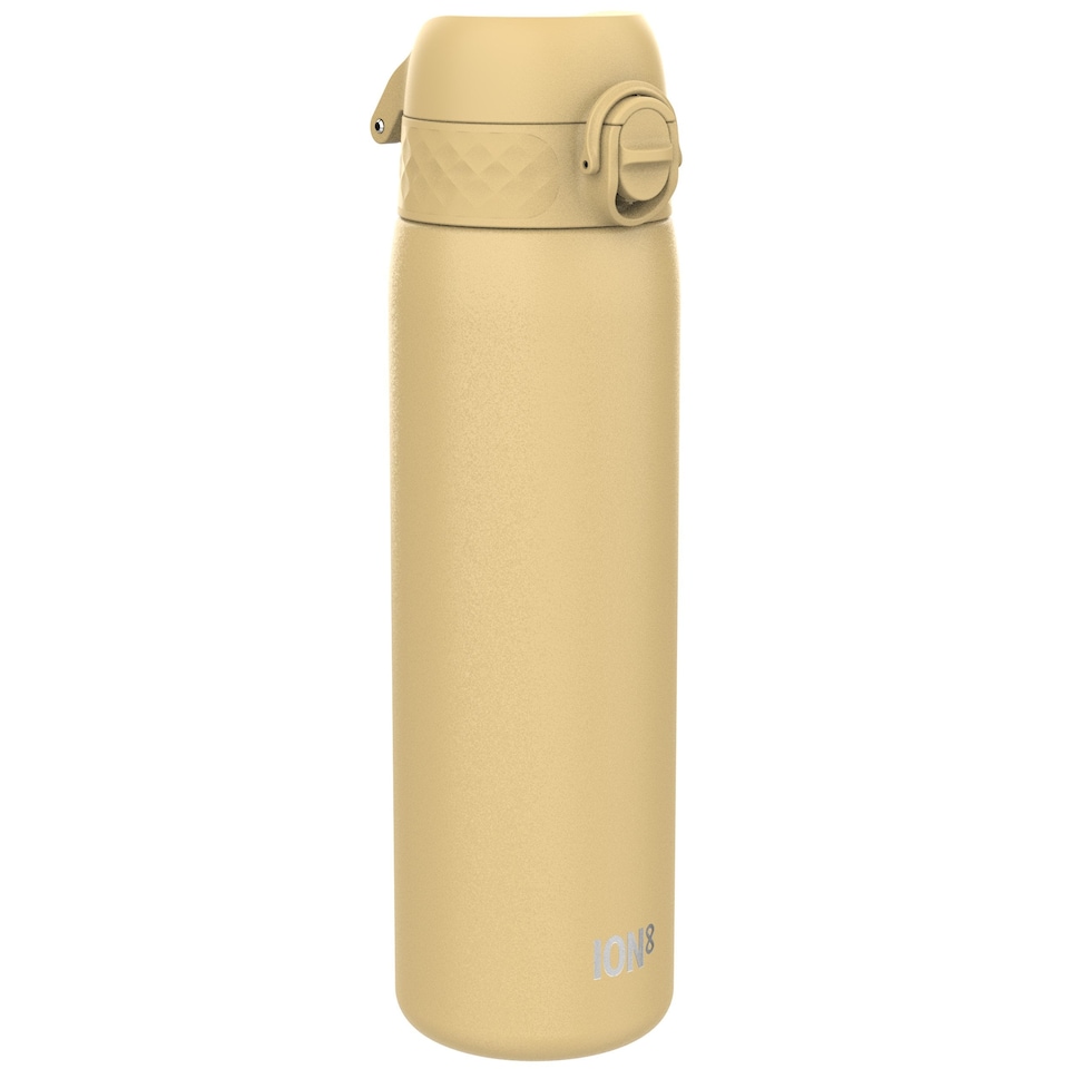 image 1 of Leak Proof Slim Water Bottle, Stainless Steel, 600ml (20oz) | Yellow | Desert | One Size