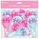 image 1 of Pack of 12 Printed Party Balloons - Princess