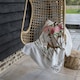 image 3 of horse with flower Chic (Blanket)