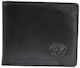 image 3 of London Leathergoods Mens Soft Leather Wallet with Multiple Card Slots and Open Note Compartments | Black | Black