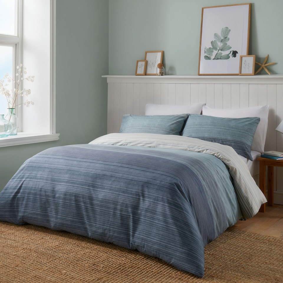 image 1 of Fusion Fairhaven Duvet Cover Set Blue