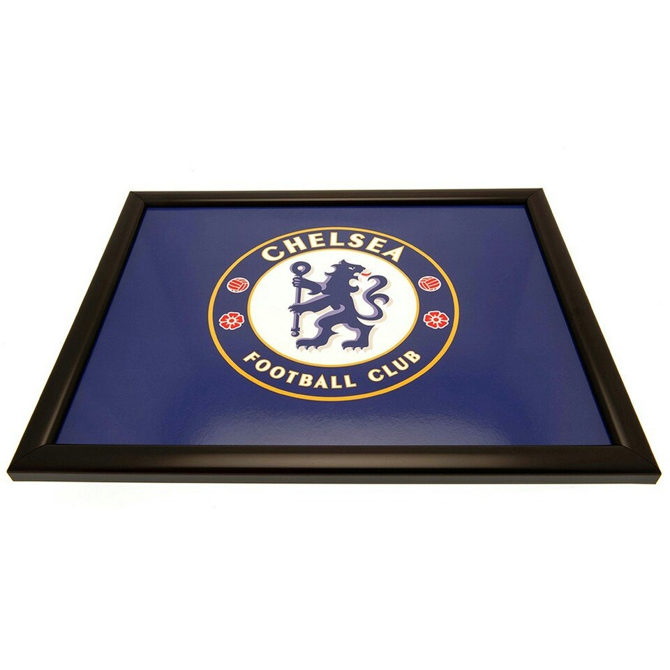 image 1 of Chelsea FC Crest Lap Tray - Royal Blue/White/Black - One Size