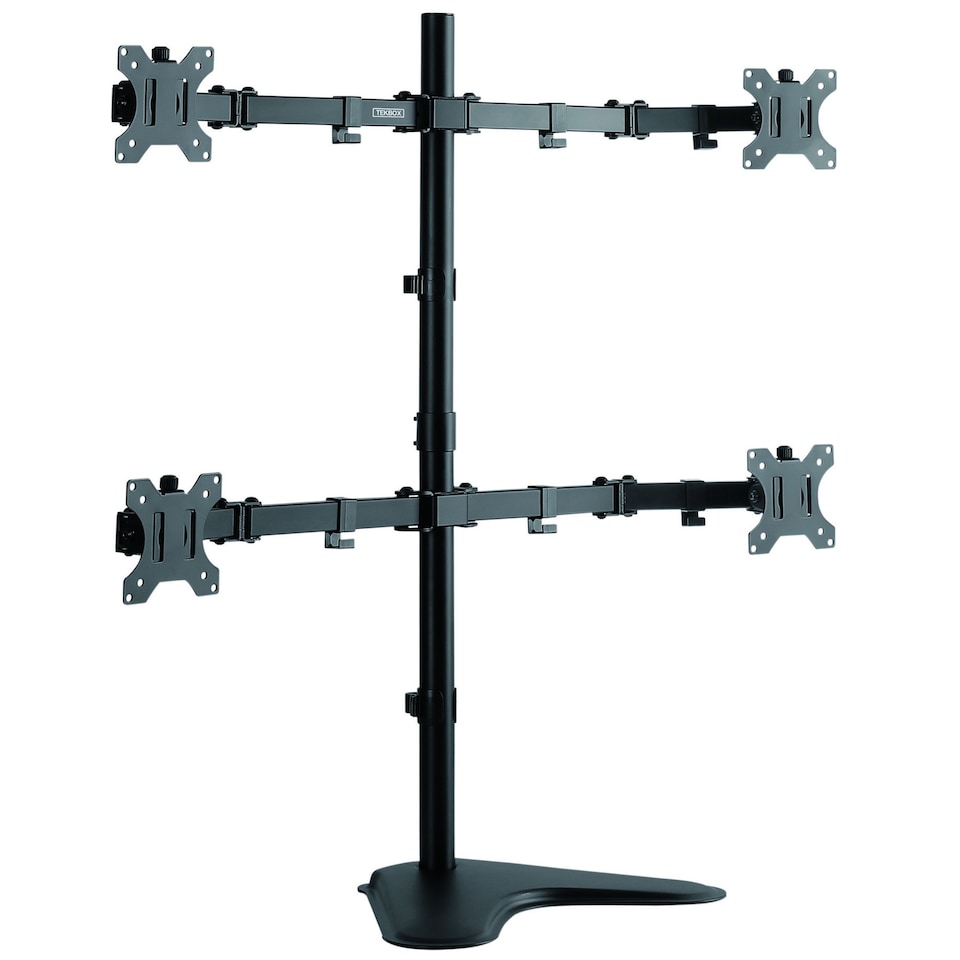 image 1 of TekBox Quad Screen Monitor Mount