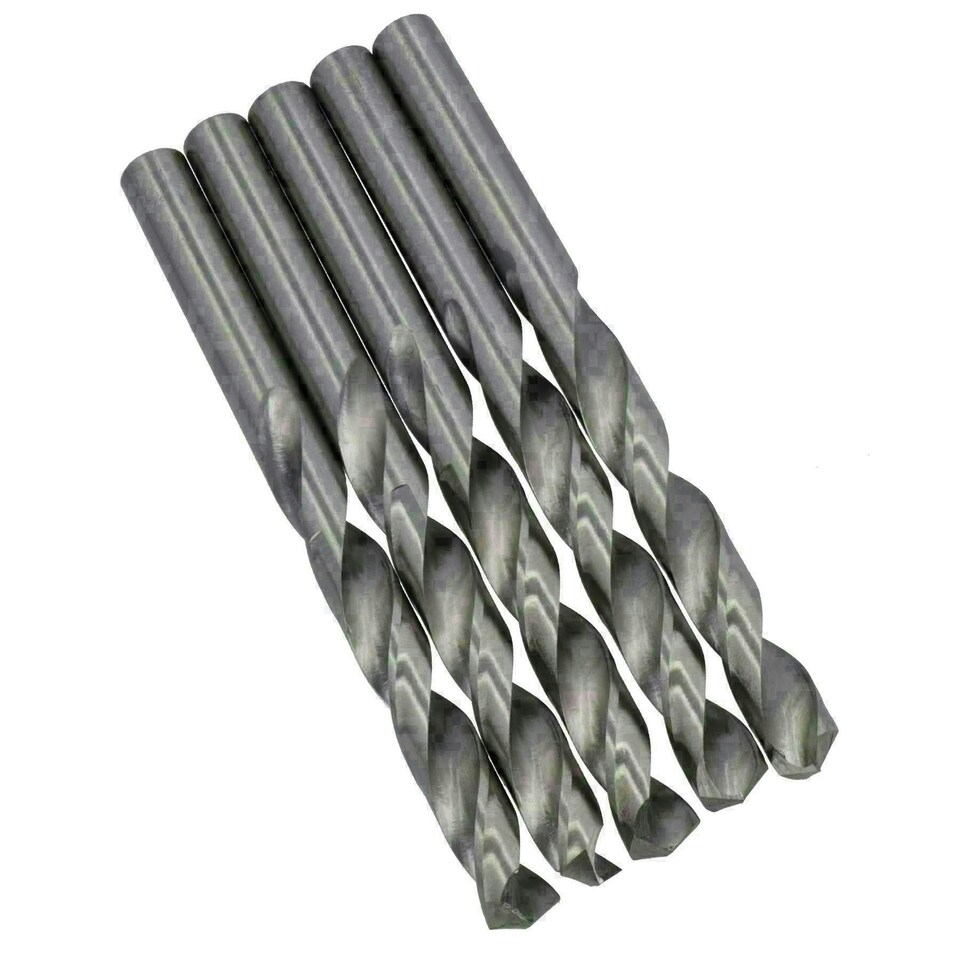 image 1 of 10mm HSS-G Metric MM Drill Bits for Drilling Metal Iron Wood Plastics 5pc