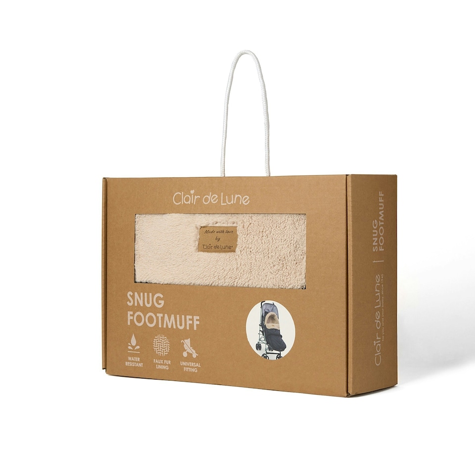 image 1 of Clair de Lune Snug Footmuff - Black