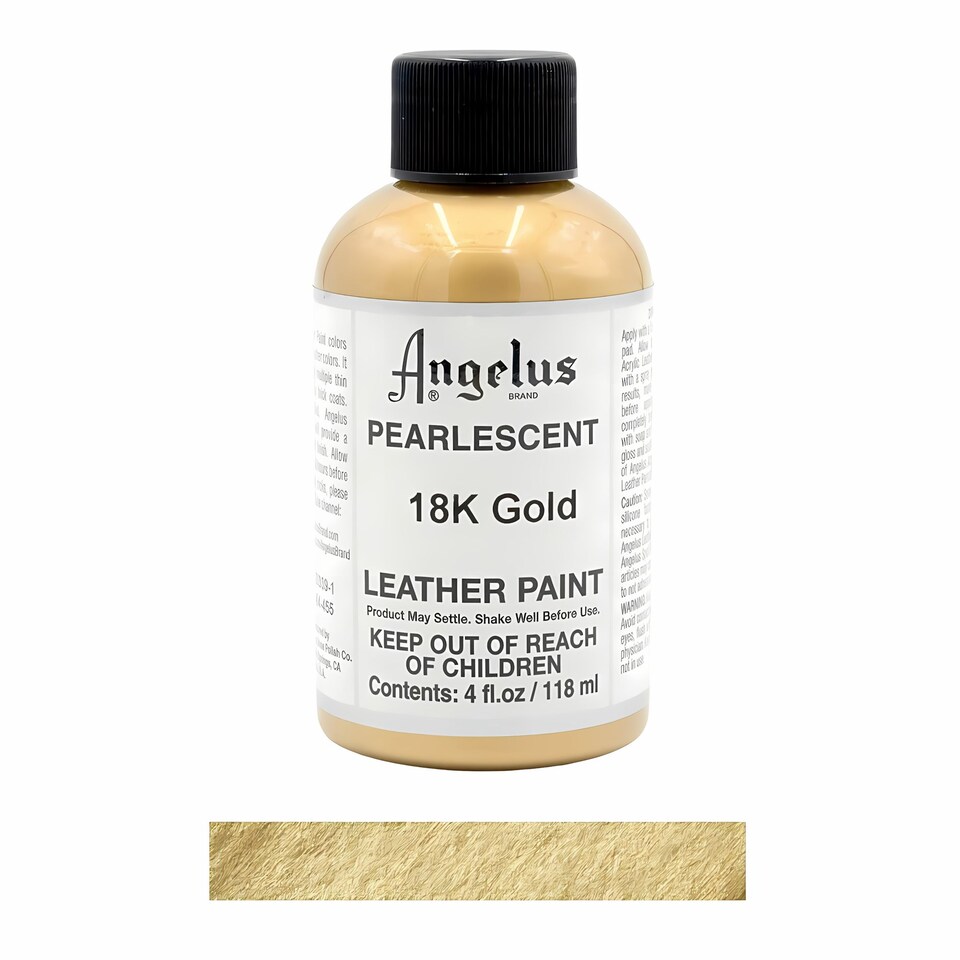 image 1 of Angelus Pearlescent Leather Paint for Sneaker Customs 4oz