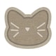 image 1 of Howler & Scratch Mat Shaped Cat Face 49x56 Door Mat