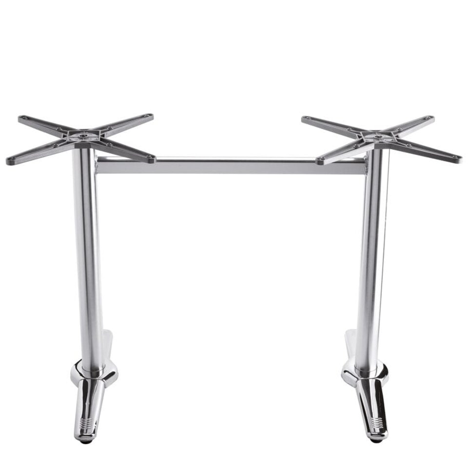 Mindy Aluminium Kitchen Double Base Silver