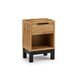 image 2 of Premier Oak-Effect Bedside Drawer - 1 Drawer
