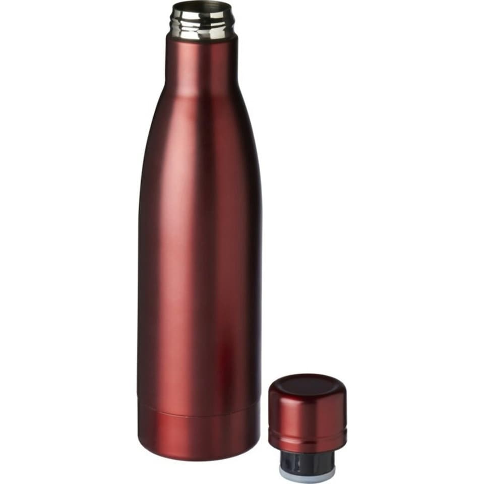 image 1 of Avenue Vasa Copper Vacuum Insulated Bottle - Red - One Size