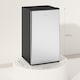 image 7 of HOMCOM 91L Freestanding Under Counter Fridge Silver Tone | Silver