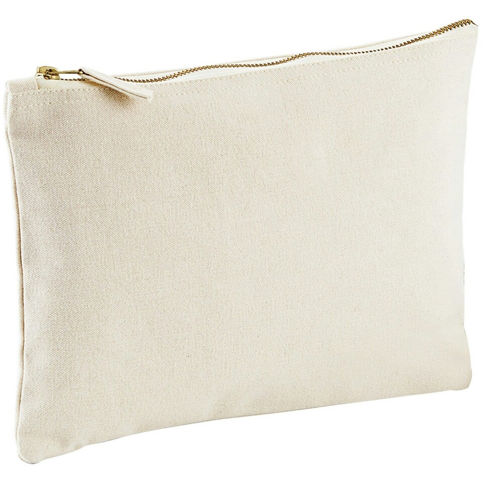 image 1 of Westford Mill Canvas Accessory Case - Natural - S (UTRW4674) Cream