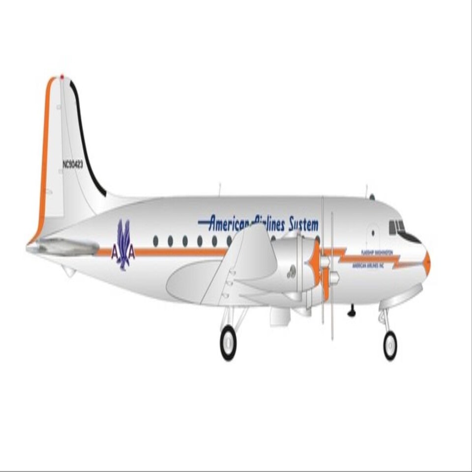 Herpa Wings Douglas DC-4 American Airlines System NC90423 (1:200)