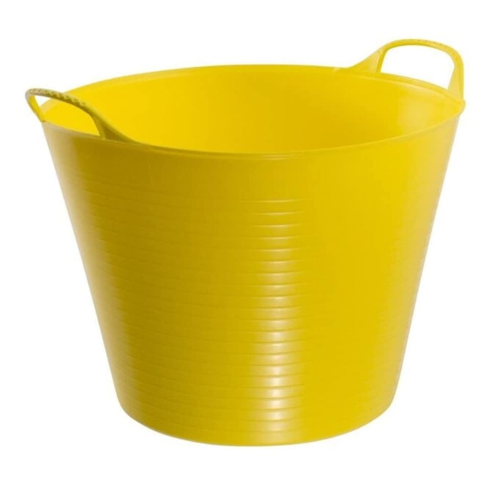 Red Gorilla Flexible Tubtrug - Yellow - X-Large