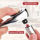 image 3 of SPARES2GO 3/8" Socket Ratchet Square Drive 100 Teeth Quick Release Reversible Chrome Vanadium Steel Tool